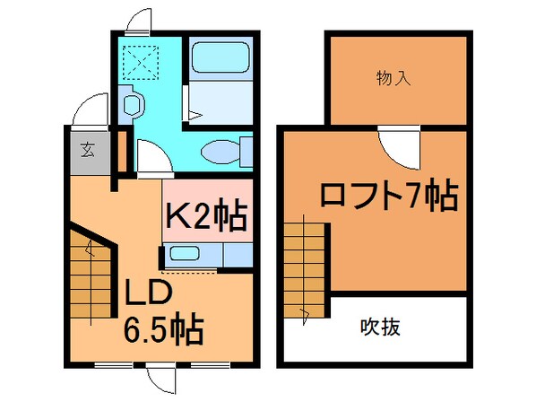 ＭＫ－Ⅱの物件間取画像